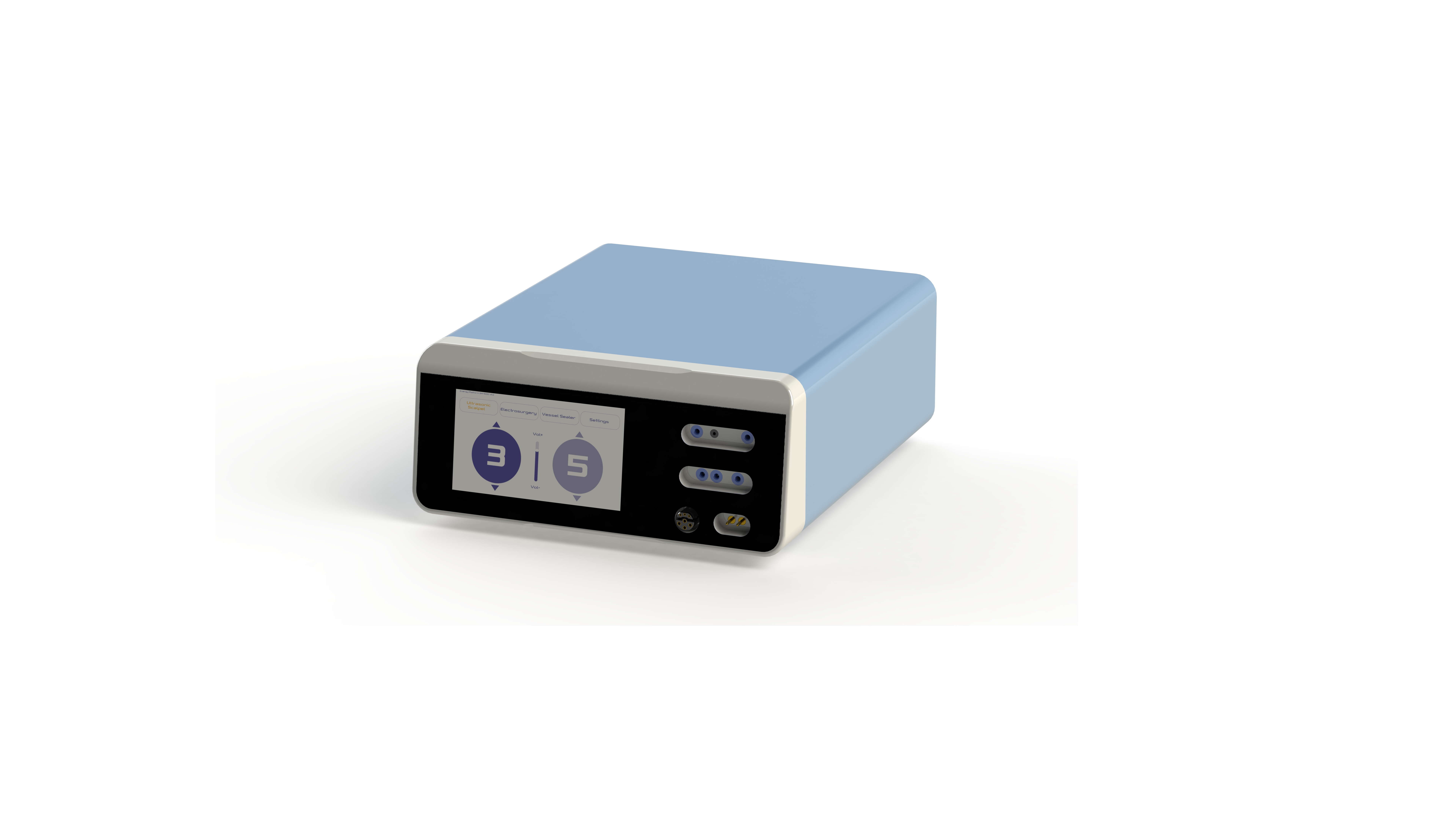 3-in-1 Power Generator 3D Render Angled