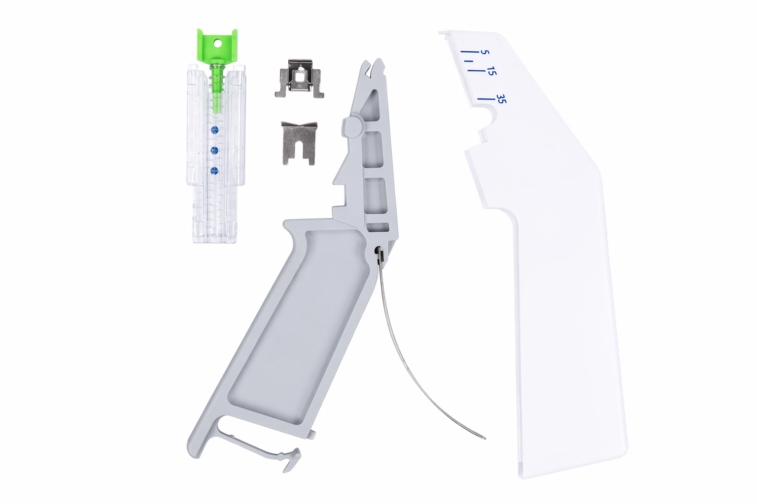 HCC skin stapler detail